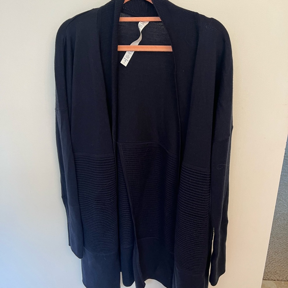 lulu lemon 100% merino wool cardigan